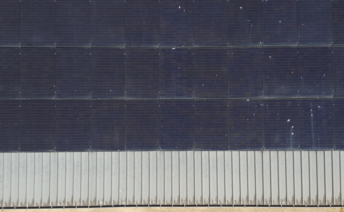 RGB Aufnahme der PV-Anlage