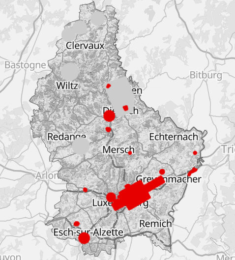 Drohnen Schulung Geoportail - Luxemburg